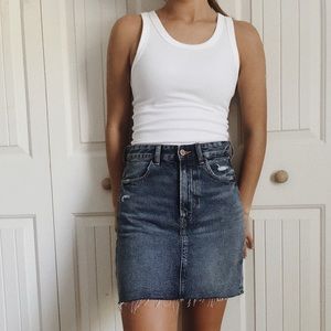 Denim H&M skirt